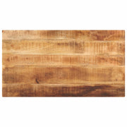 Stolna ploča 120x70x2,5 cm pravokutna masivno grubo drvo manga