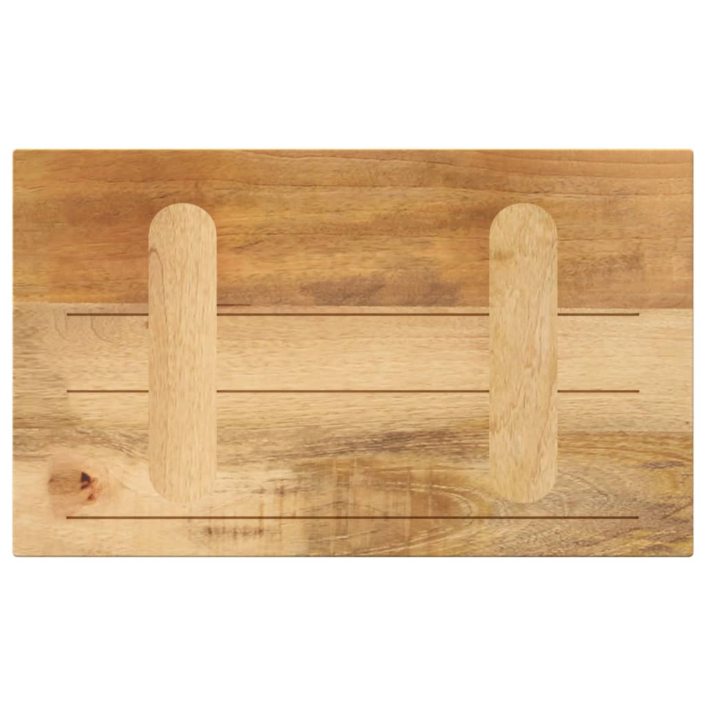 Ploča stola 60x30x3,8 cm Pravokutna Masivno Drvo Grubo Mango
