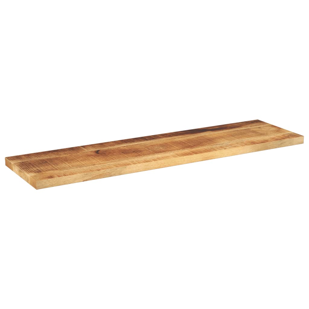 Ploča stola 110x40x3,8 cm pravokutna puna drvena gruba mango