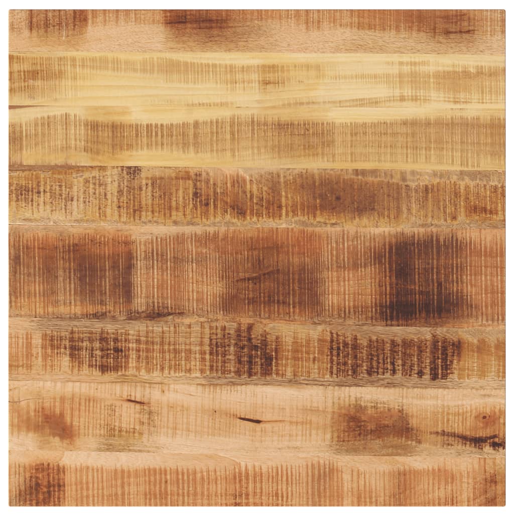 Ploča stola 80x80x3,8 cm četvrtasto puno drvo grubo Mango