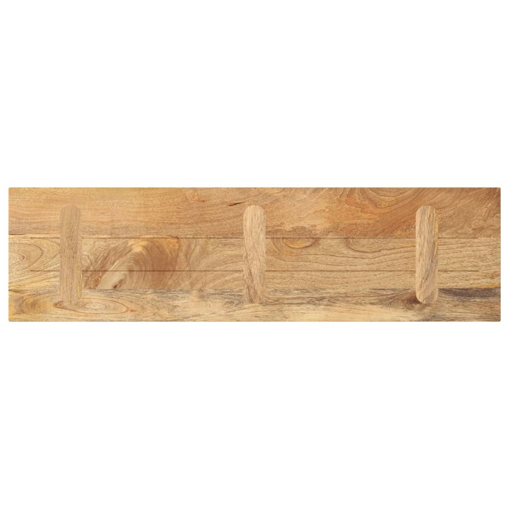 Stolna ploča 120x40x2,5 cm pravokutna od masivnog drva manga