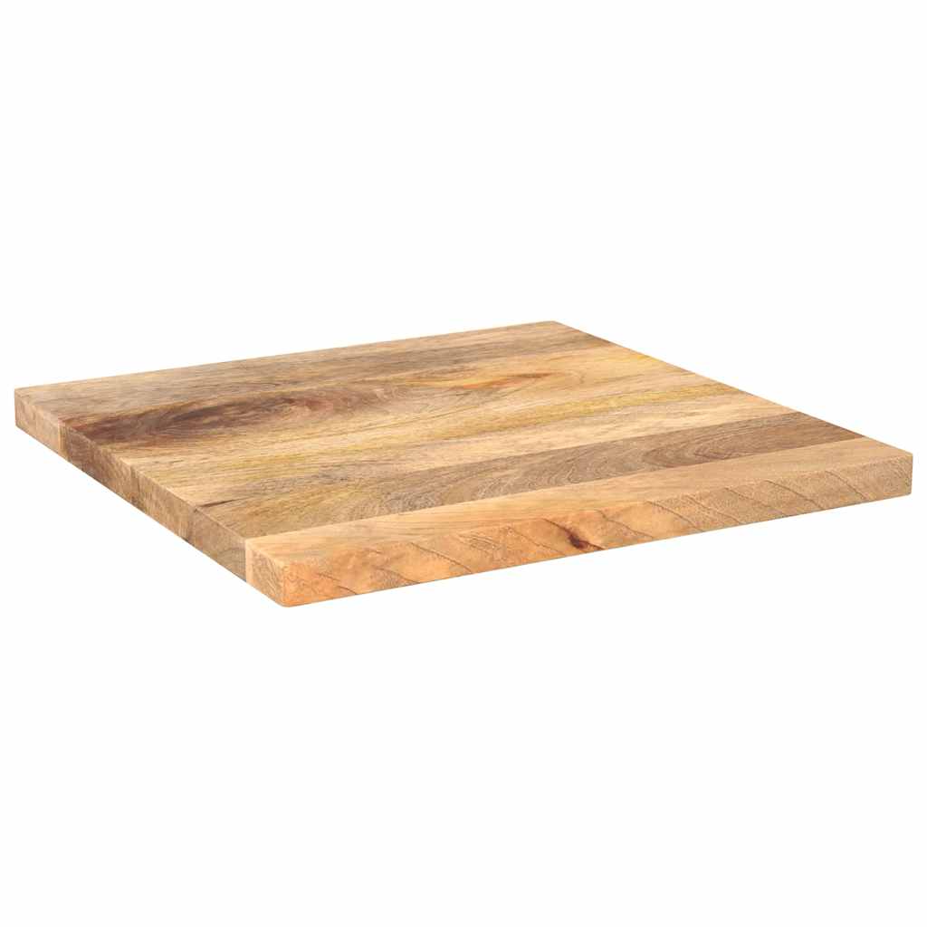 Stolna ploča 60 x 60 x 2,5 cm četvrtasta od masivnog drva manga