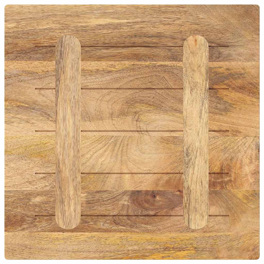 Stolna ploča 60 x 60 x 2,5 cm četvrtasta od masivnog drva manga