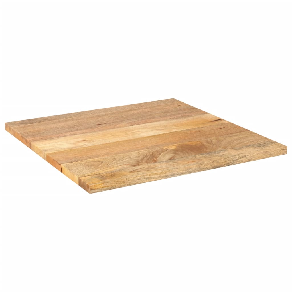 Stolna ploča 70x70x3,8 cm četvrtasta od masivnog drva manga