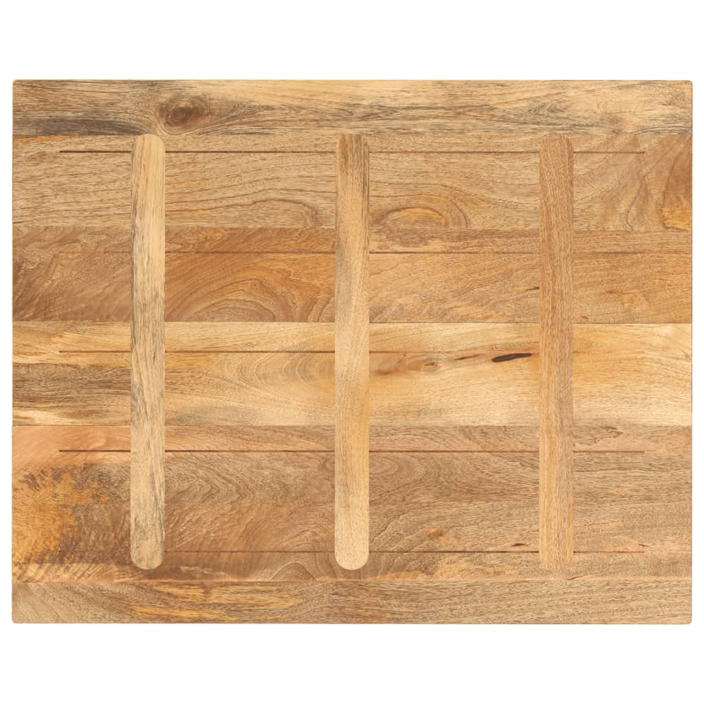 Stolna ploča 100x80x3,8 cm pravokutna od masivnog drva manga