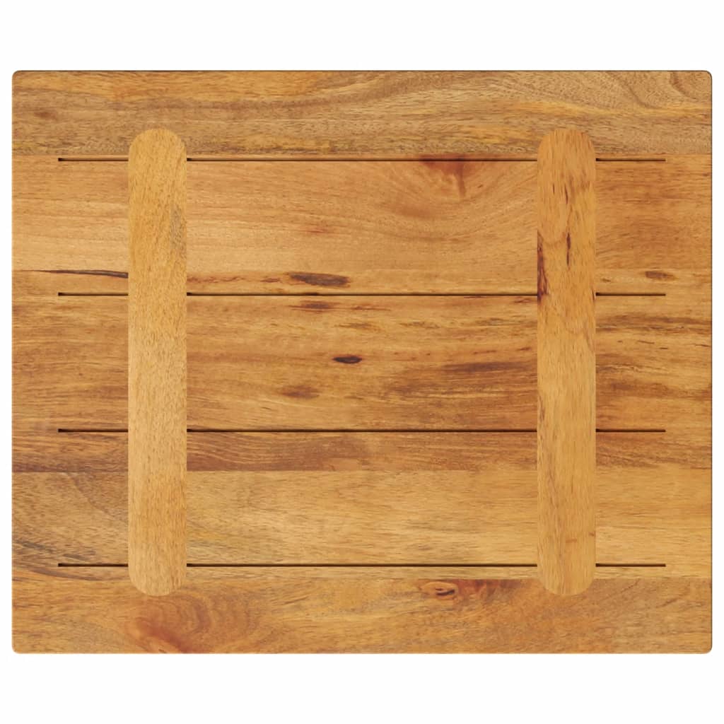 Stolna ploča 60x50x2,5 cm pravokutna od masivnog drva manga
