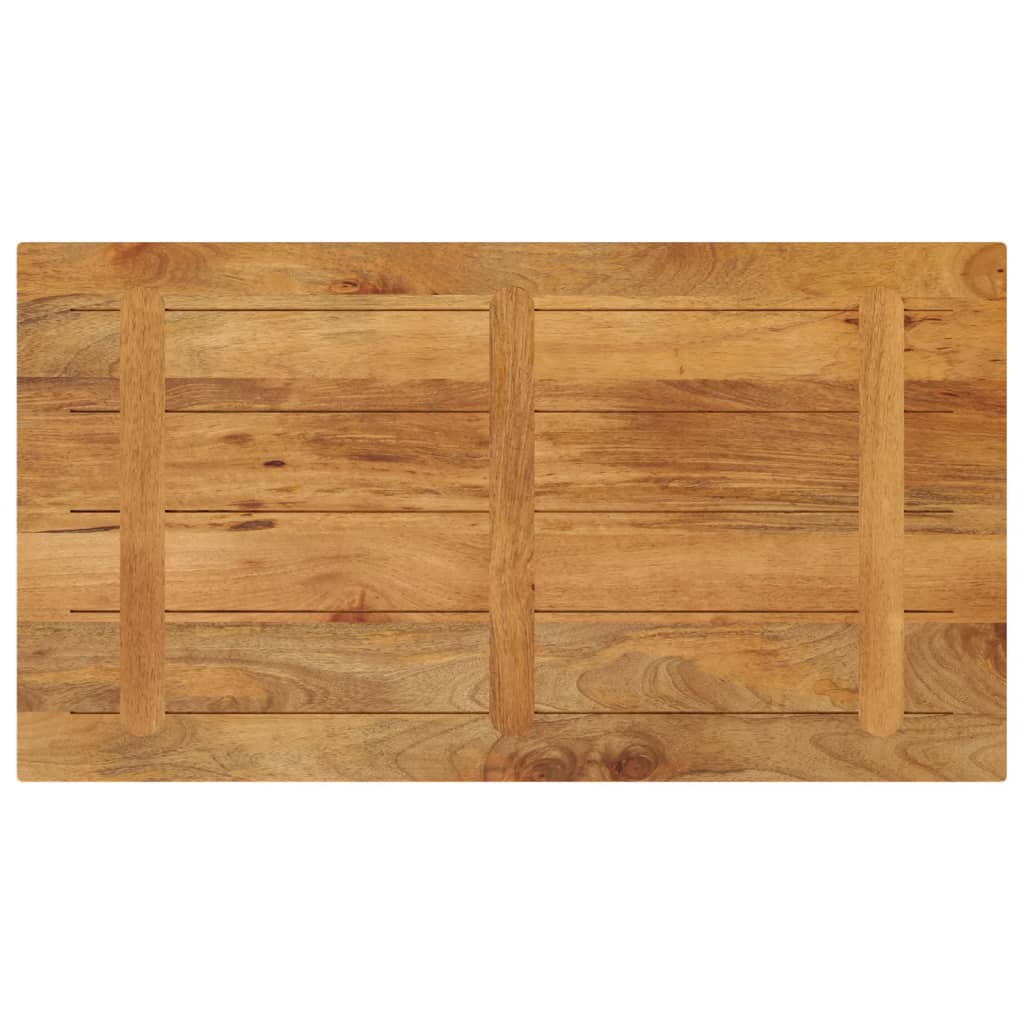 Stolna ploča 100x50x2,5 cm pravokutna od masivnog drva manga