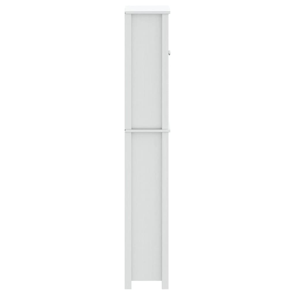 Spremište iznad toaletne školjke BERG bijelo 60x27x164,5cm drvo