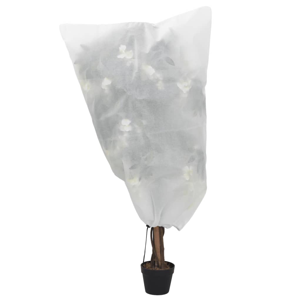 Navlake od flisa za biljke s vezicom 8 kom 70 g/m² 0,8 x 1 m