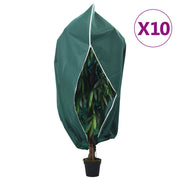 Navlake za biljke od flisa s patentom 10 kom 70 g/m² 1,2x1,8 m
