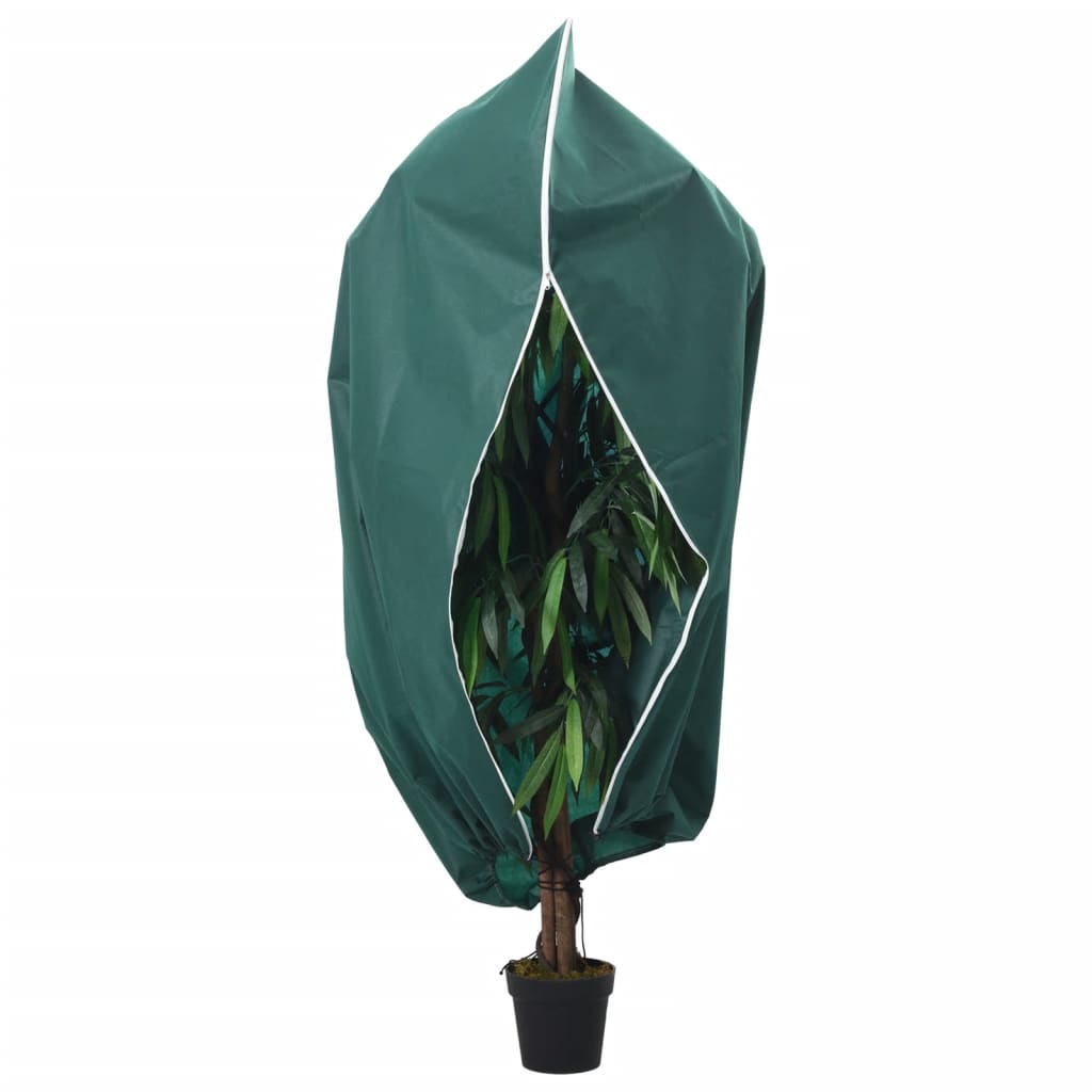 Navlake za biljke od flisa s patentom 4 kom 70 g/m² 3,93x3,5 m