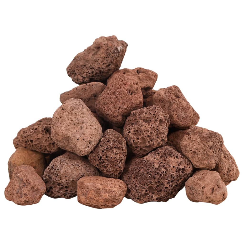 Vulkansko kamenje 25 kg crveno 3-5 cm