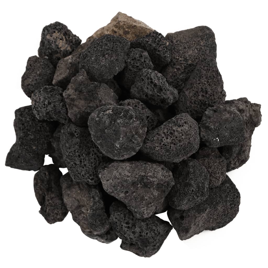 Vulkansko kamenje 25 kg crno 3-5 cm
