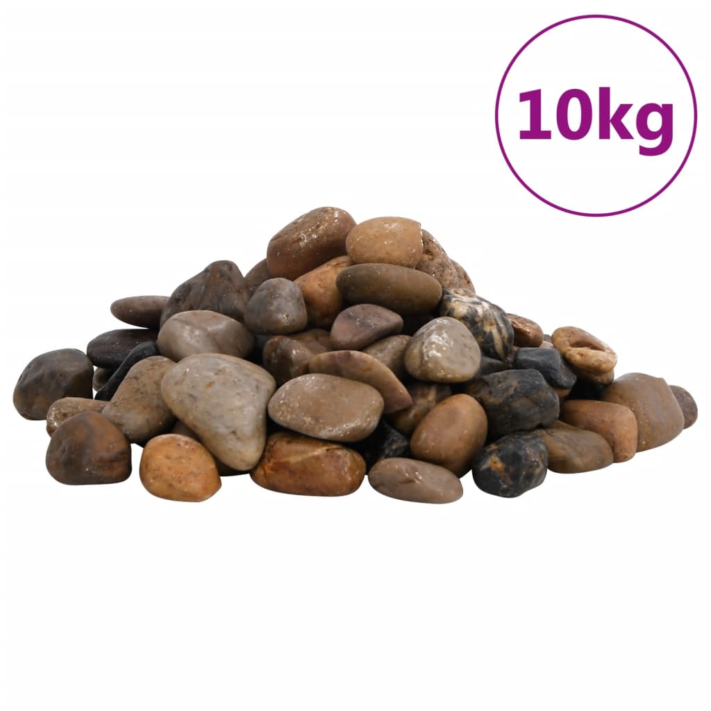 Polirani kamenčići 10 kg raznobojni 2 - 5 cm
