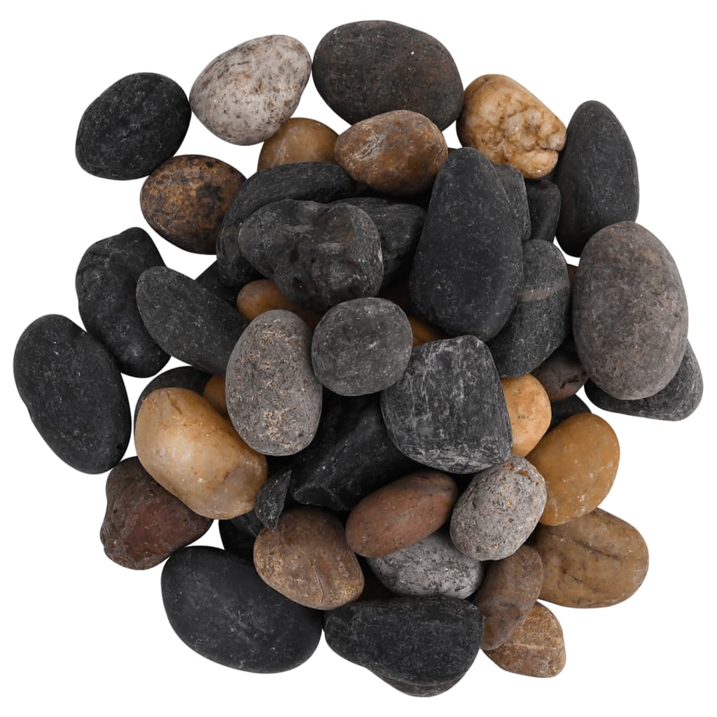 Polirani kamenčići 10 kg raznobojni 5 - 8 cm