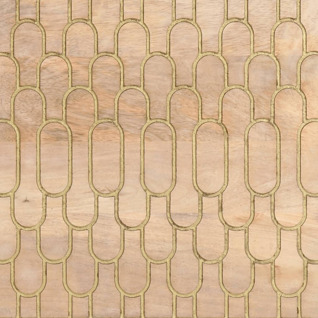 Stolić za kavu 80 x 54 x 40 cm od masivnog drva manga