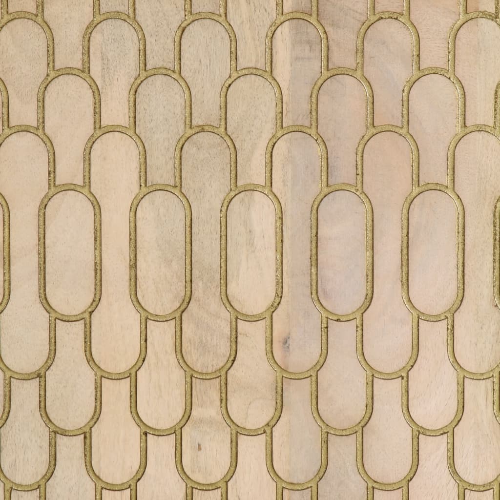 Bočni ormarić 60 x 33 x 75 cm od masivnog drva manga