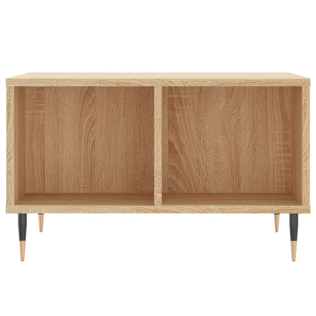 Stolić za kavu boja hrasta 60 x 50 x 36,5 cm konstruirano drvo