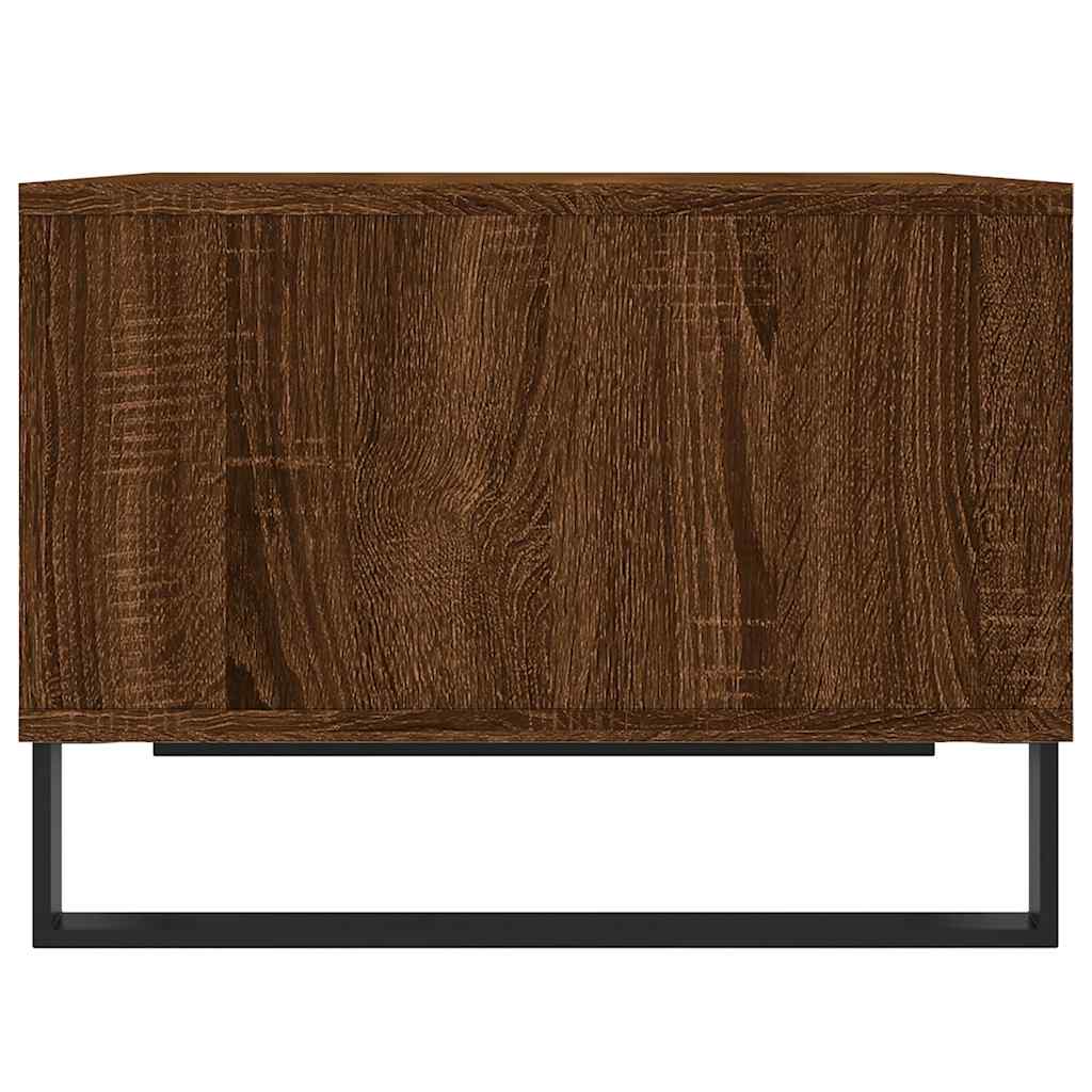 Stolić za kavu Smeđa hrasta 60x50x36,5 cm konstruirano drvo