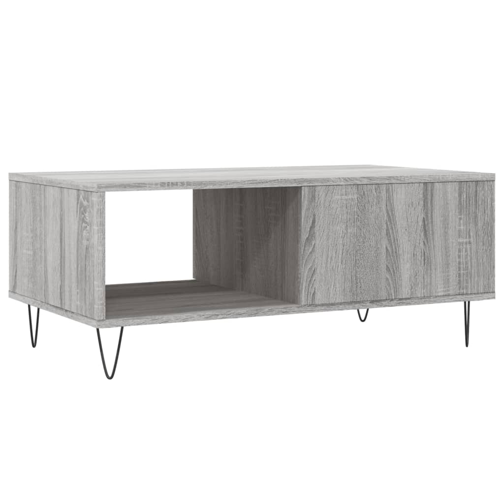 Stolić za kavu boja sivog hrasta 90x50x36,5cm konstruirano drvo