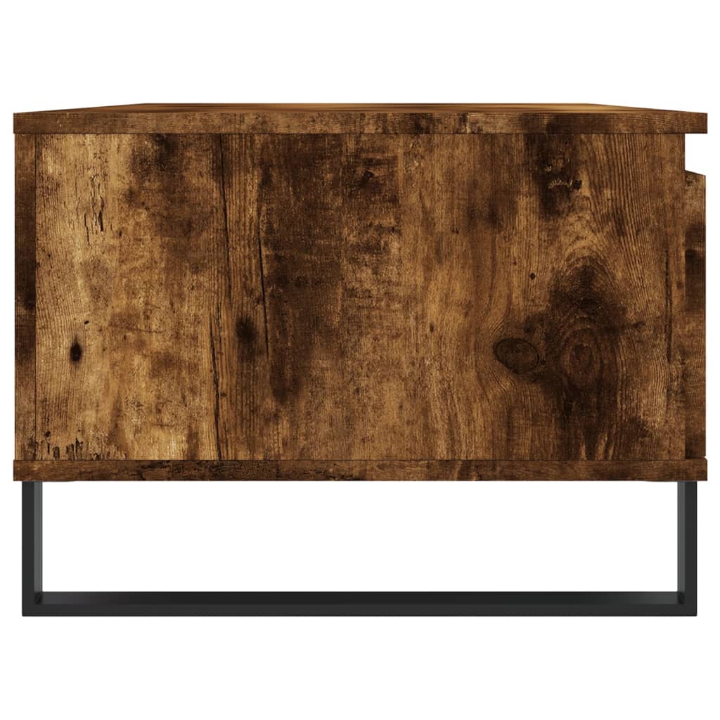 Stolić za kavu boja hrasta 90x50x36,5 cm konstruirano drvo