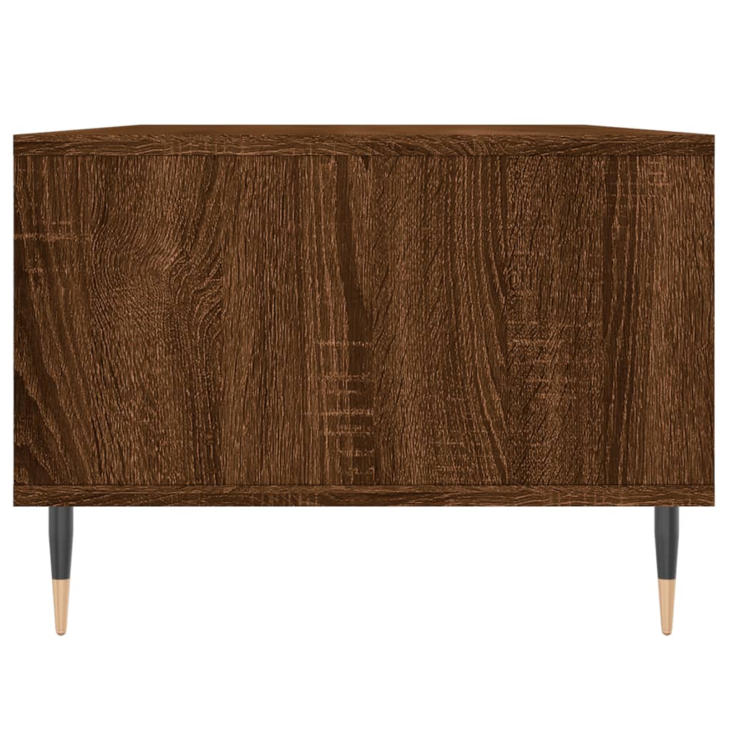 Stolić za kavu smeđa boja hrasta 90x50x36,5cm konstruirano drvo