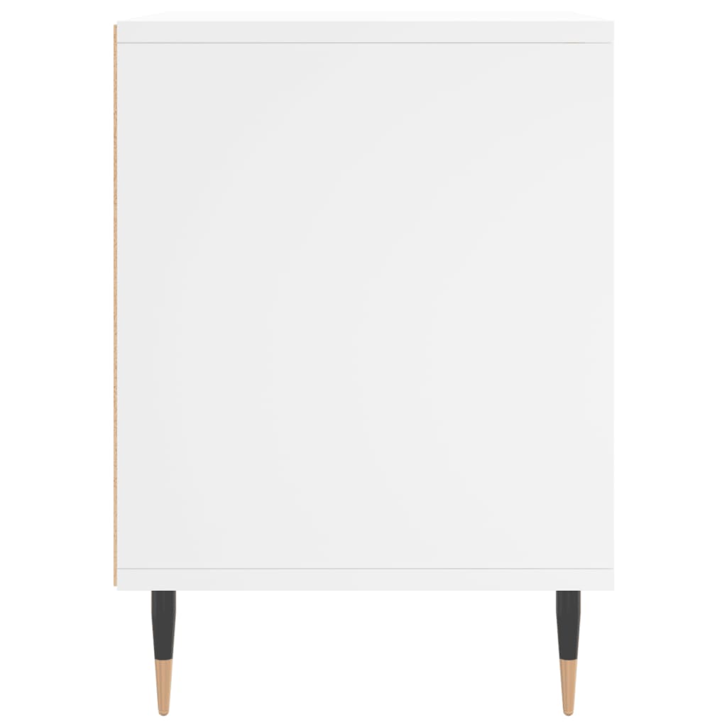 Noćni ormarići 2 kom bijeli 40 x 35 x 50 cm konstruirano drvo