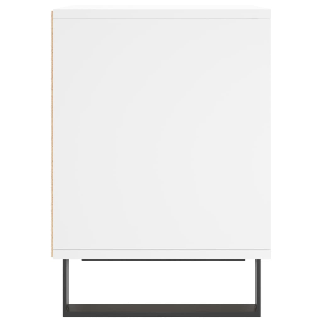 Noćni ormarići 2 kom bijeli 40 x 35 x 50 cm konstruirano drvo