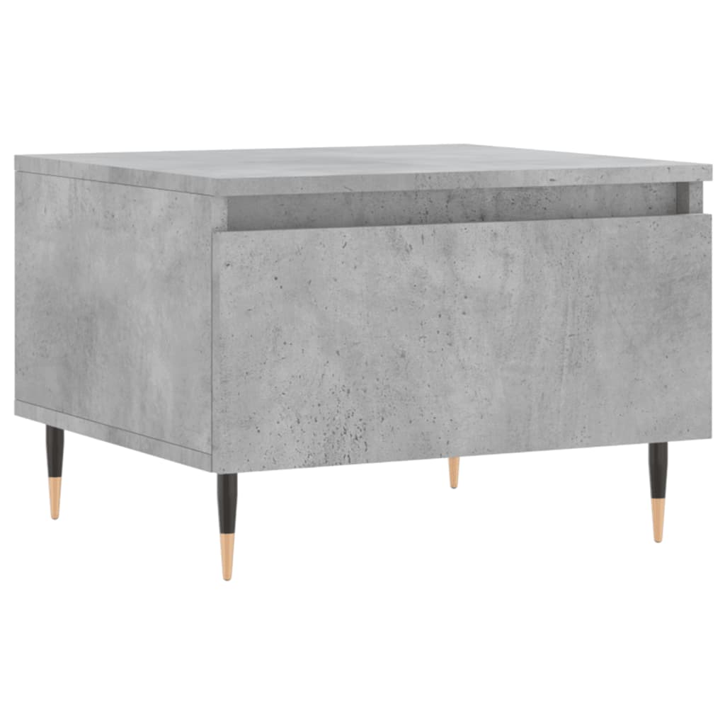 Stolići za kavu 2 kom boja betona 50x46x35 cm konstruirano drvo