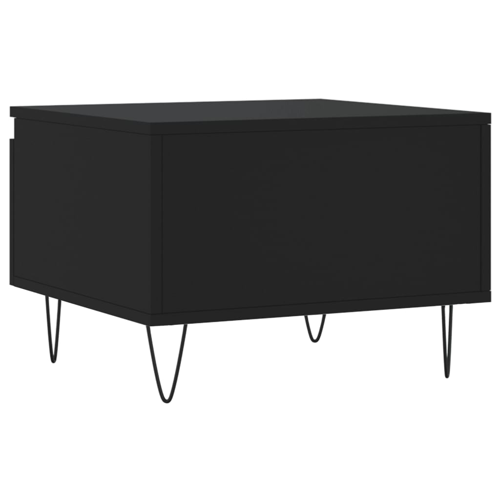 Stolići za kavu 2 kom crni 50 x 46 x 35 cm konstruirano drvo