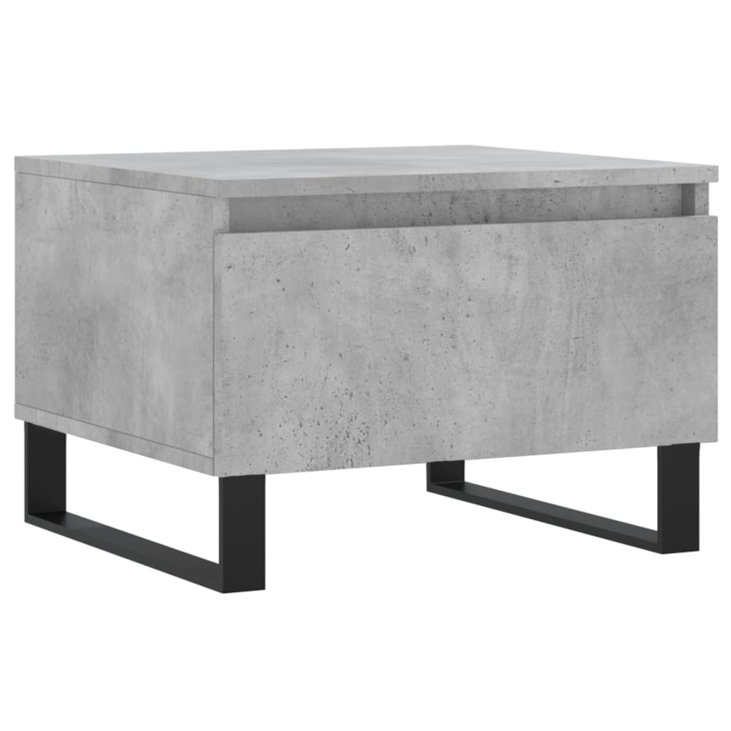 Stolići za kavu 2 kom boja betona 50x46x35 cm konstruirano drvo
