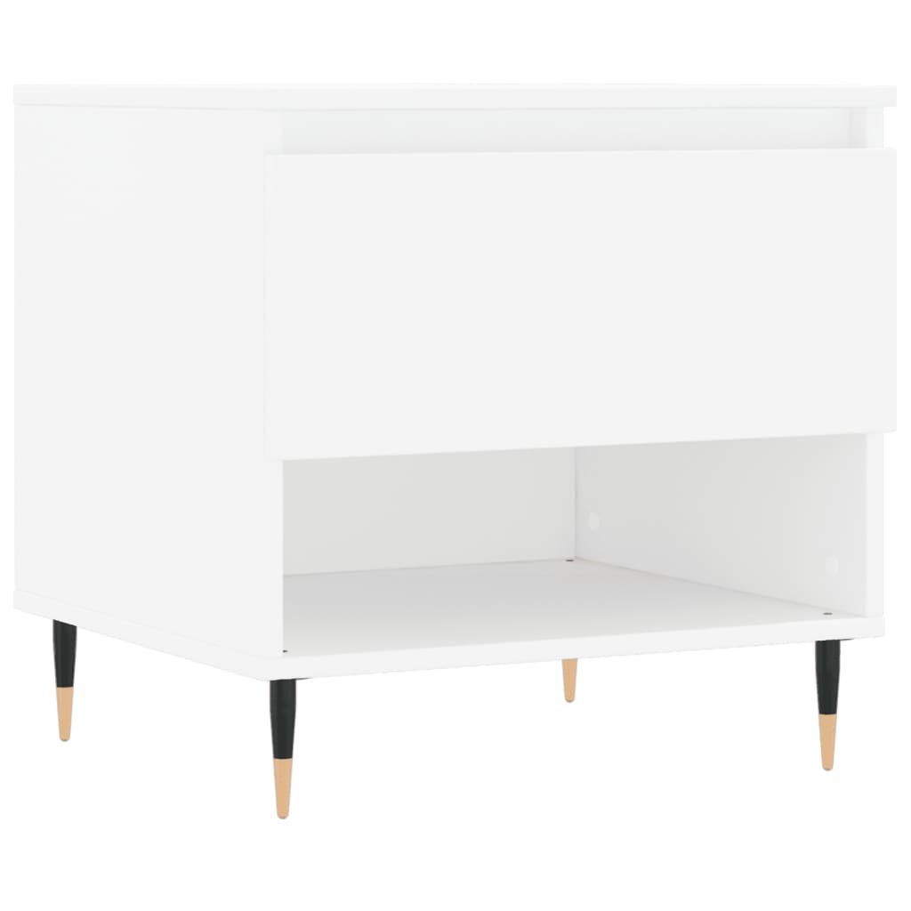 Stolići za kavu 2 kom bijeli 50x46x50 cm od konstruiranog drva
