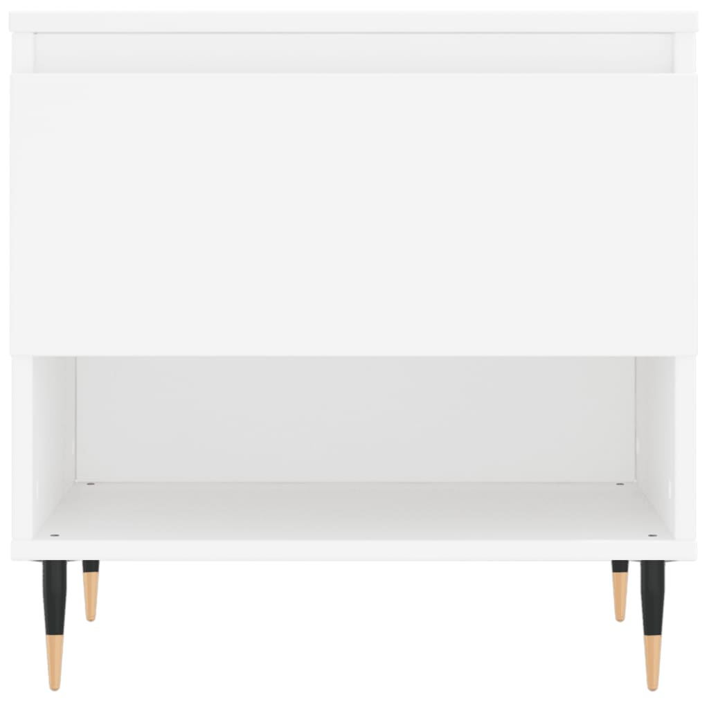 Stolići za kavu 2 kom bijeli 50x46x50 cm od konstruiranog drva