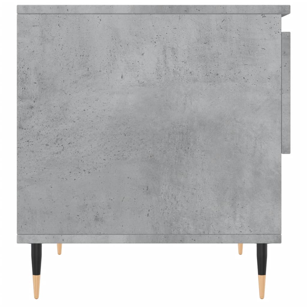 Stolić za kavu boja betona 50x46x50 cm od konstruiranog drva