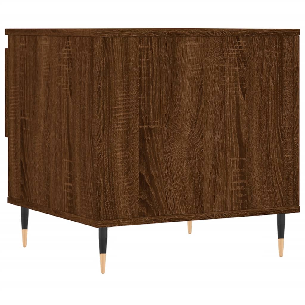 Stolići za kavu 2 kom boja hrasta 50x46x50 cm konstruirano drvo