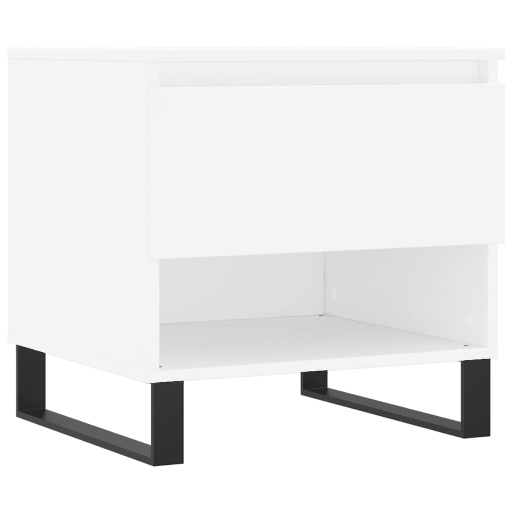 Stolići za kavu 2 kom bijeli 50x46x50 cm od konstruiranog drva