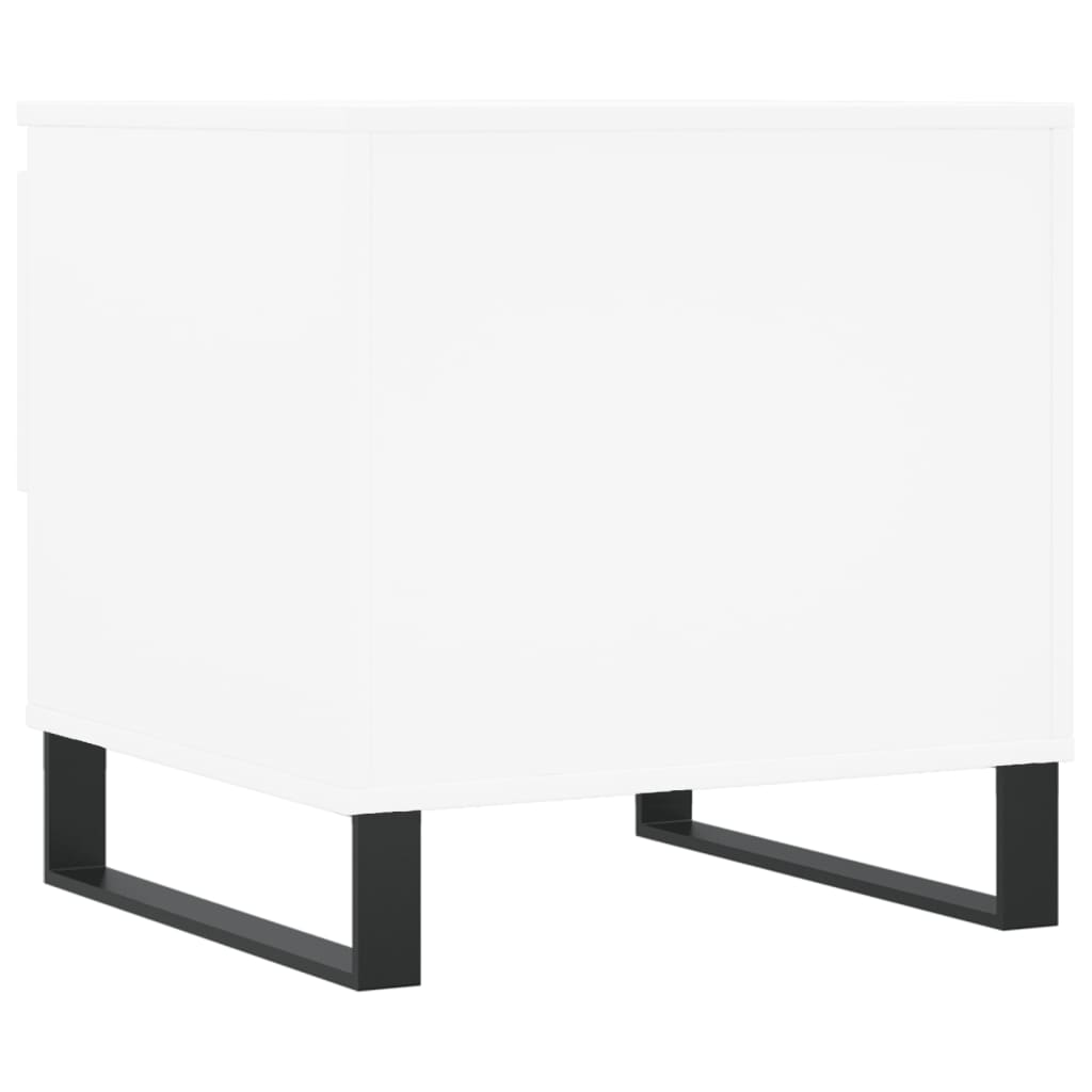Stolići za kavu 2 kom bijeli 50x46x50 cm od konstruiranog drva