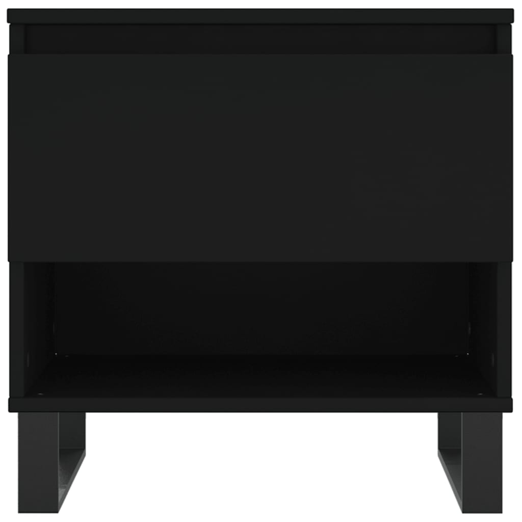 Stolići za kavu 2 kom crni 50x46x50 cm od konstruiranog drva