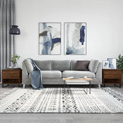 Stolići za kavu 2 kom boja hrasta 50x46x50 cm konstruirano drvo