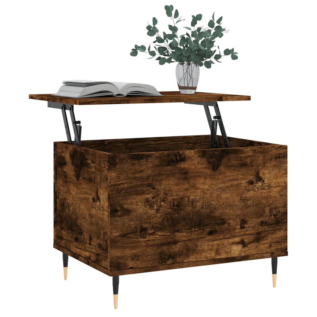 Stolić za kavu boja hrasta 60x44,5x45 cm konstruirano drvo