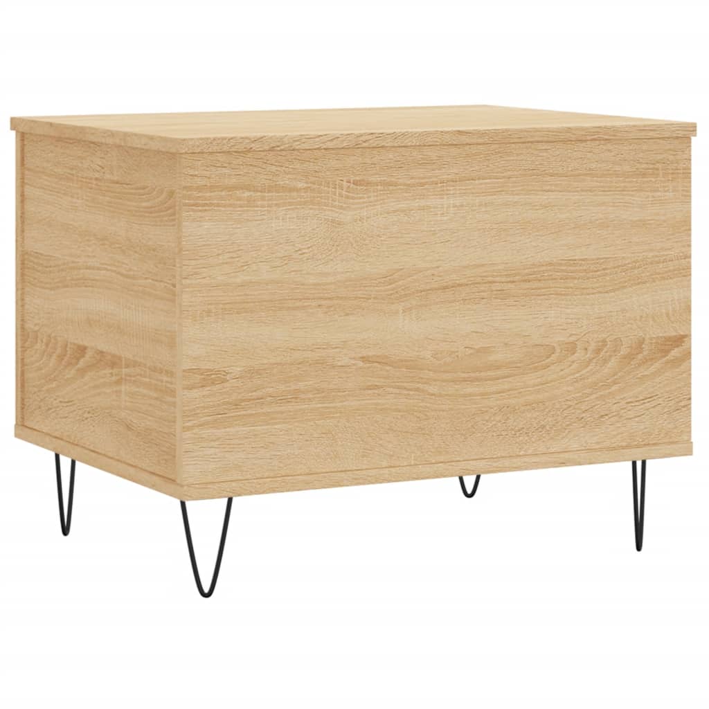 Stolić za kavu boja hrasta 60 x 44,5 x 45 cm konstruirano drvo