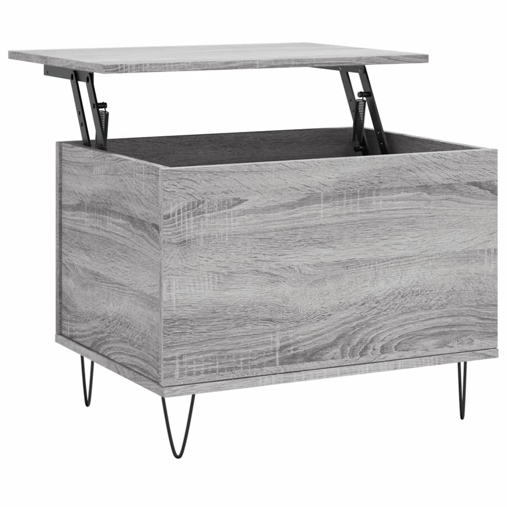 Stolić za kavu boja hrasta 60 x 44,5 x 45 cm konstruirano drvo