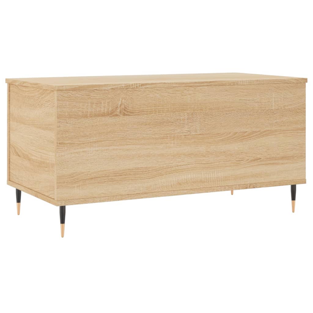 Stolić za kavu boja hrasta 90 x 44,5 x 45 cm konstruirano drvo