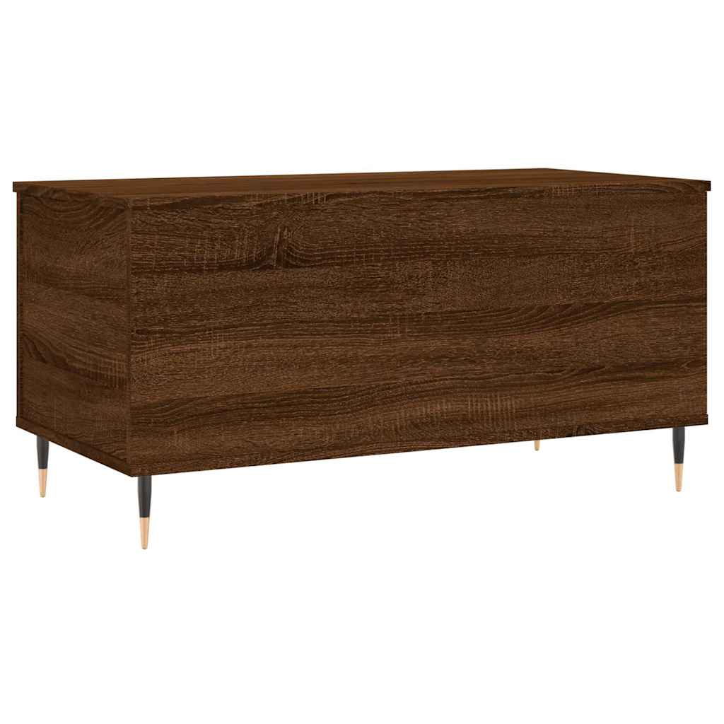 Stolić za kavu boja hrasta 90 x 44,5 x 45 cm konstruirano drvo