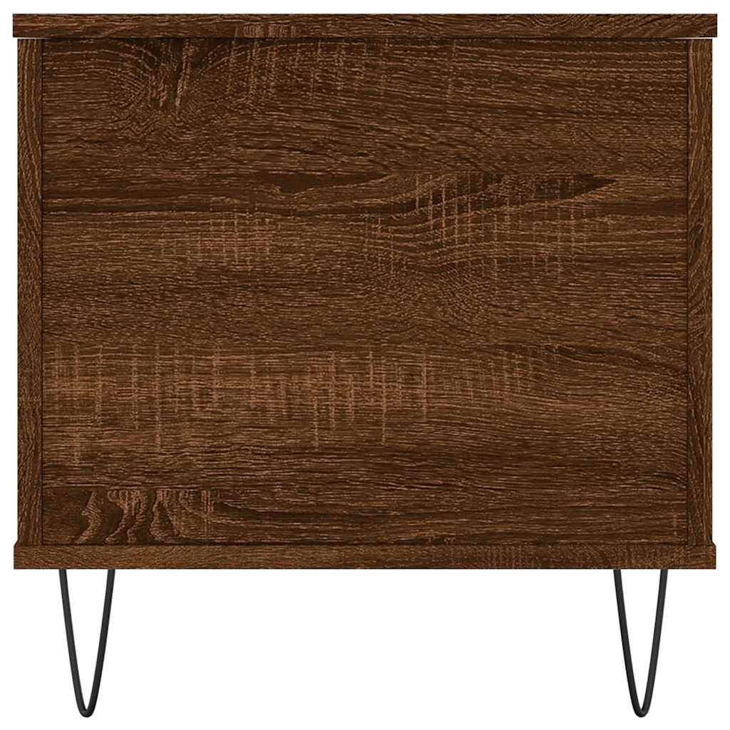 Stolić za kavu boja hrasta 90 x 44,5 x 45 cm konstruirano drvo