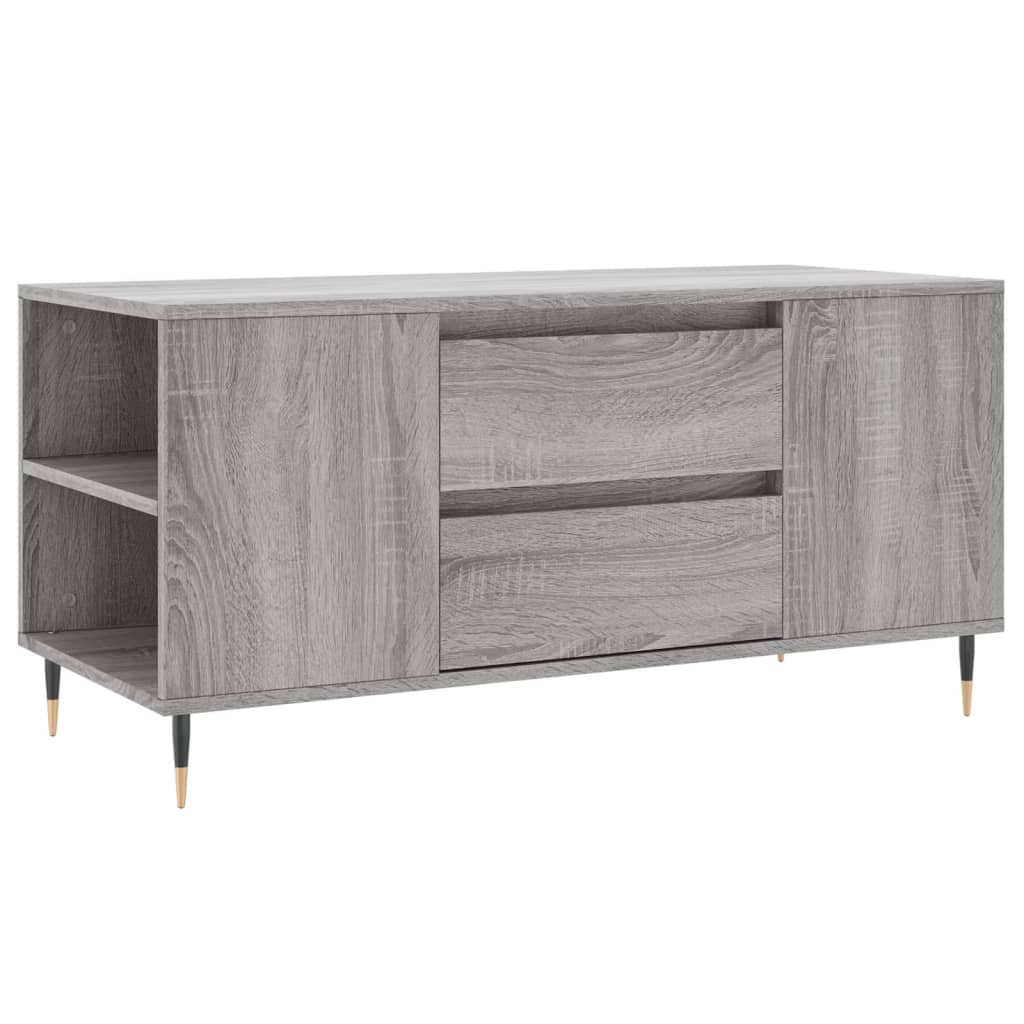 Stolić za kavu boja hrasta 102x44,5x50 cm od konstruiranog drva