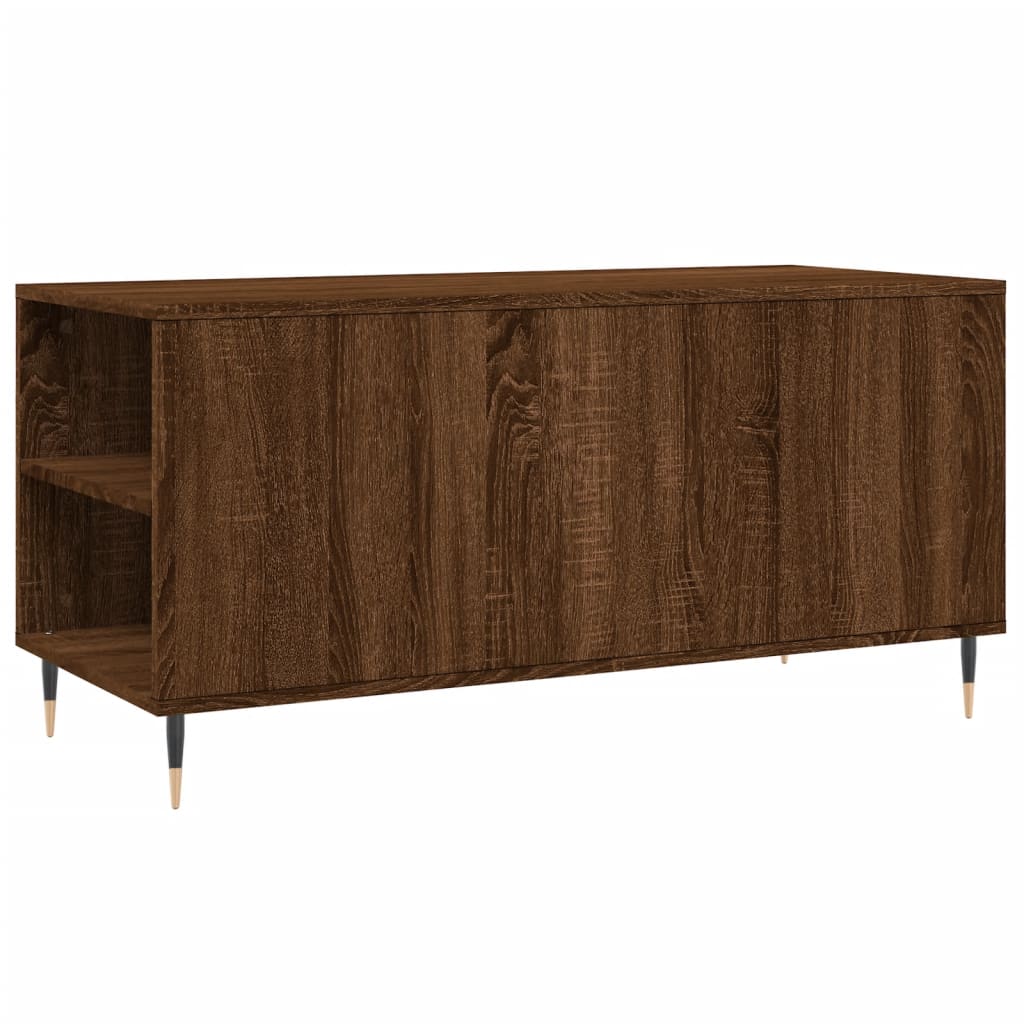 Stolić za kavu boja hrasta 102x44,5x50 cm od konstruiranog drva