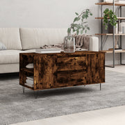 Stolić za kavu boja hrasta 102x44,5x50 cm od konstruiranog drva