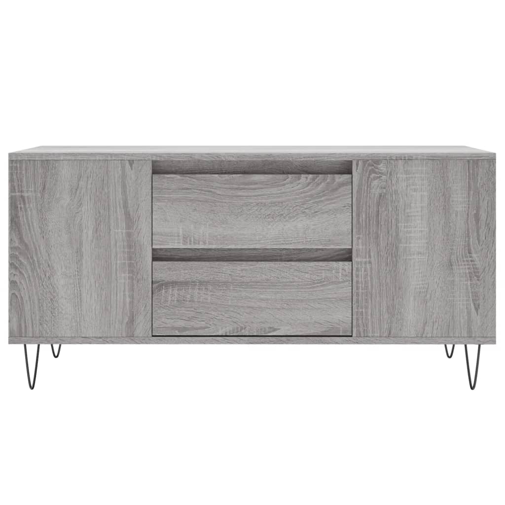Stolić za kavu boja hrasta 102x44,5x50 cm od konstruiranog drva