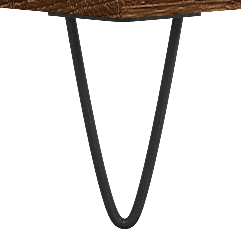 Stolić za kavu boja hrasta 102x44,5x50 cm od konstruiranog drva